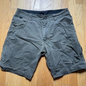 Men’s Kuhl Outdoor Adventure Hiking Shorts Size 32 Vintage Patina Dye